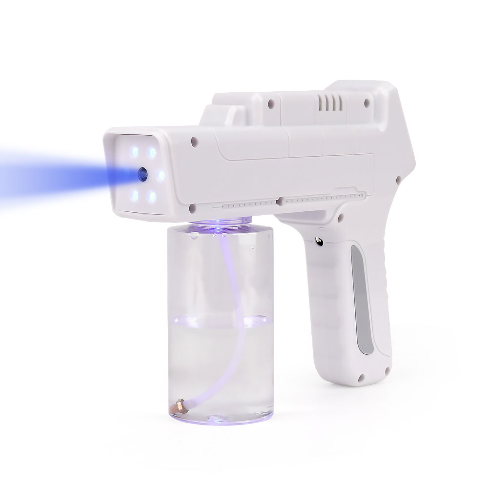 New cold spray blue light nano machine paint disinfect spray cordless electrostatic charging disinfection spray gun